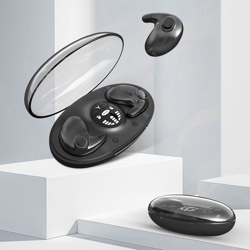 Sleek Waterproof Bluetooth Sleep Earbuds