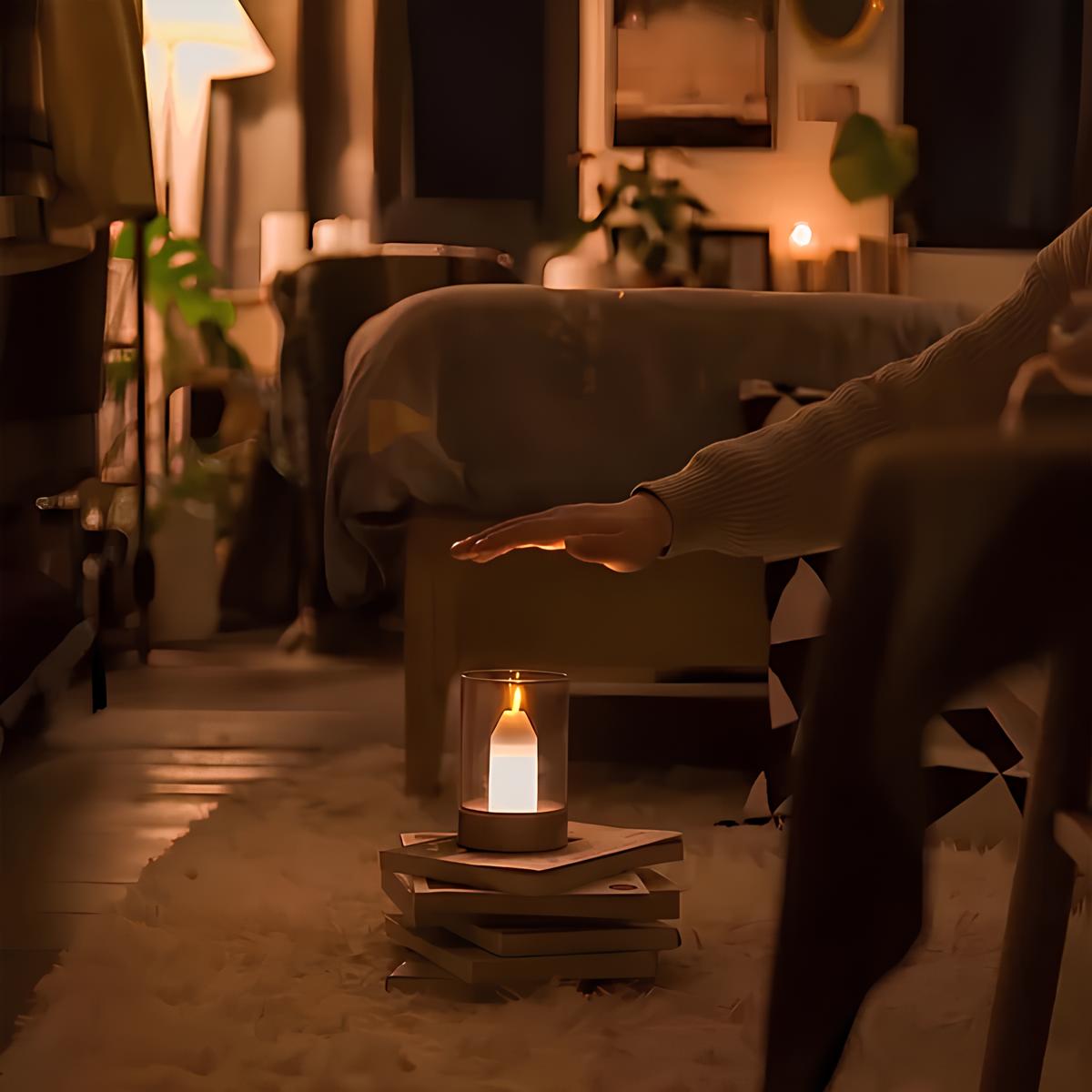Wireless LED Candle Lamp - LumiCandle-Nora Luxe