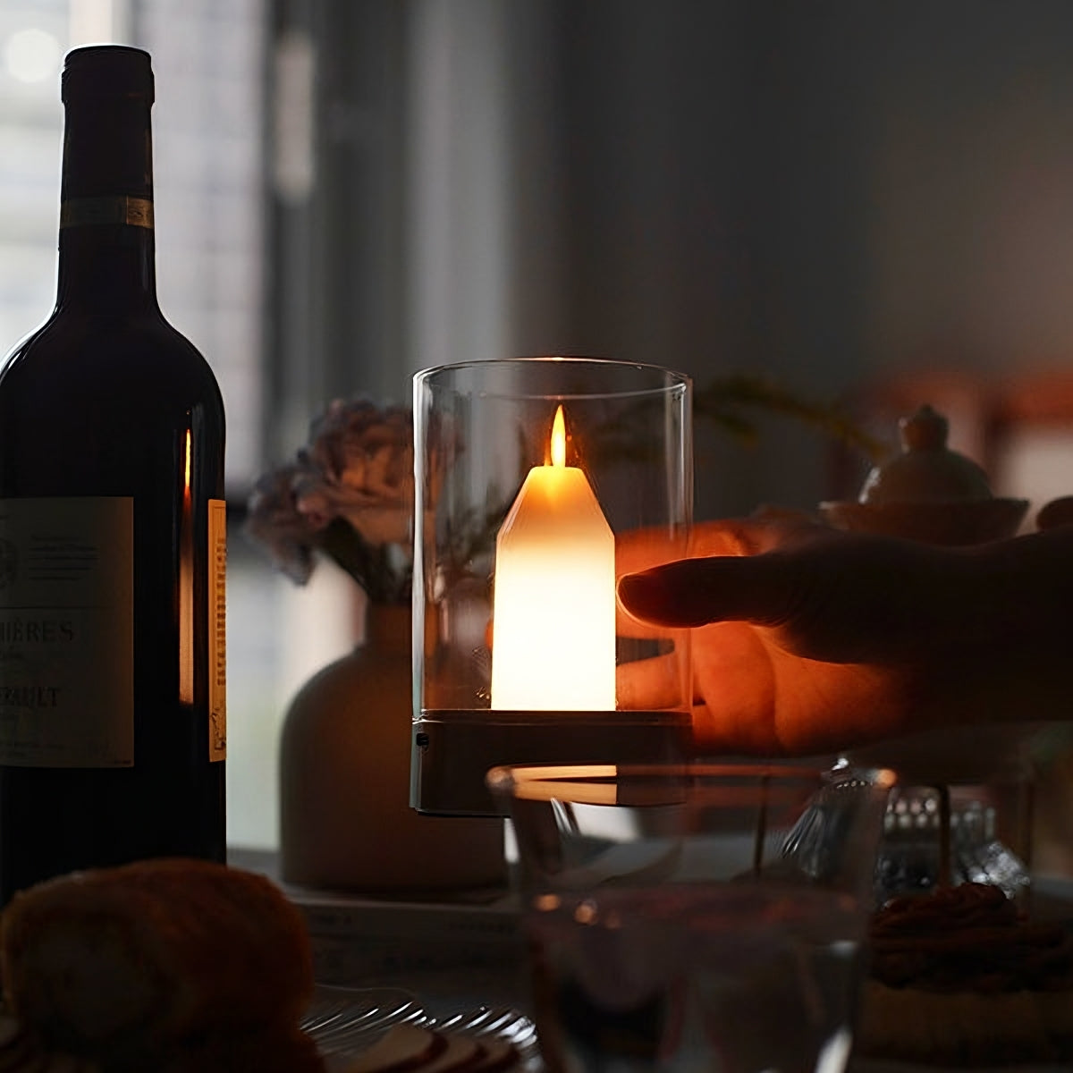Battery Operated LED Tea Light Lamp - Pexav