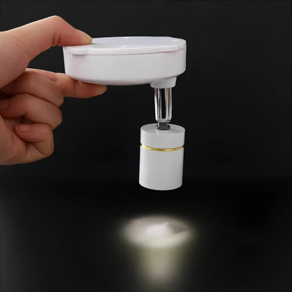 Wireless LED Spotlight - LumaSpot-2-White - AA Batteries-White-Nora Luxe