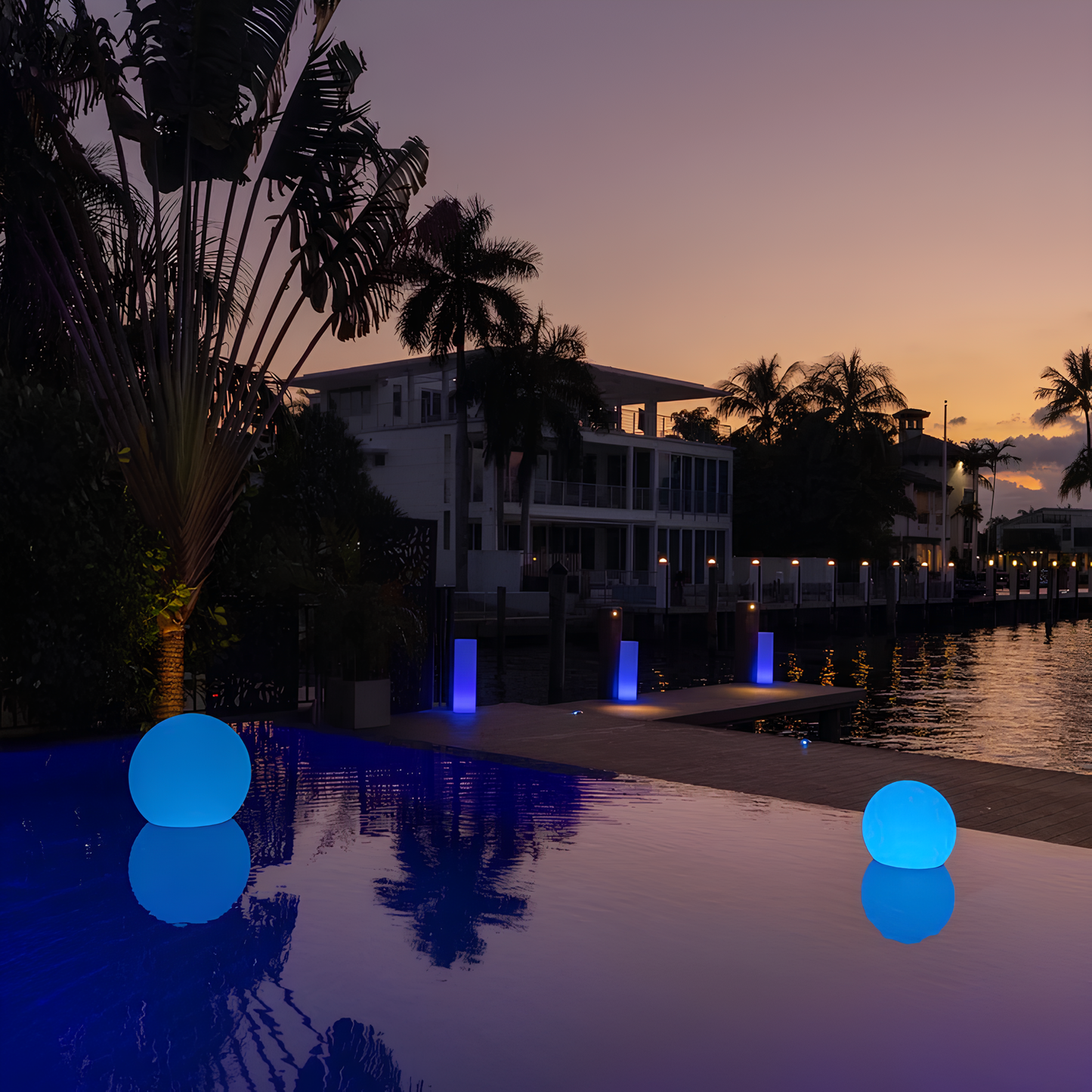 Wireless Mood Lamp for Indoor & Outdoor - LumaSphere-4.72 inches-Nora Luxe