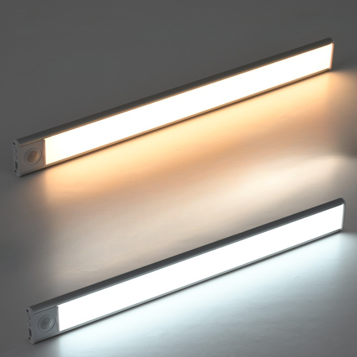 Wireless Motion Sensor Lamp - GlowMotion-Silver-7.87 inches-Nora Luxe