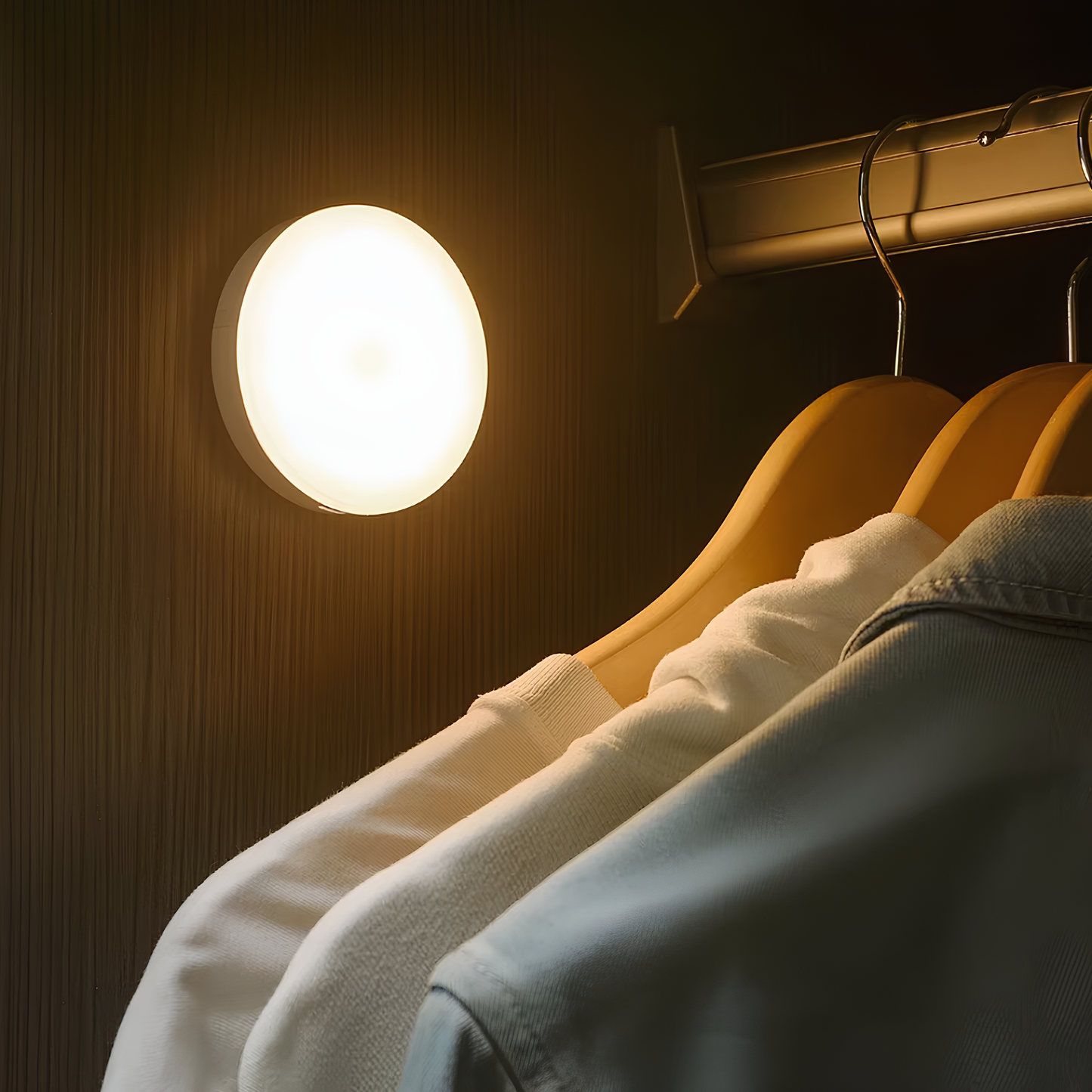 Wireless Motion Sensor Lamp - LumaLight-2-USB-Warm Wit-Nora Luxe
