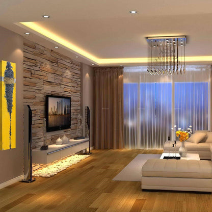 Wireless Motion Sensor LED Strip - LumaStrip-39.37 inches-Battery-Warm Wit-Nora Luxe