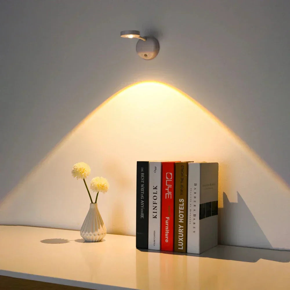 Wireless Motion Sensor Spotlight - LumaFlex-White-Touch Control-Nora Luxe