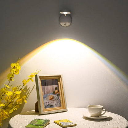 Wireless Motion Sensor Spotlight - LumaFlex-White-Touch Control-Nora Luxe