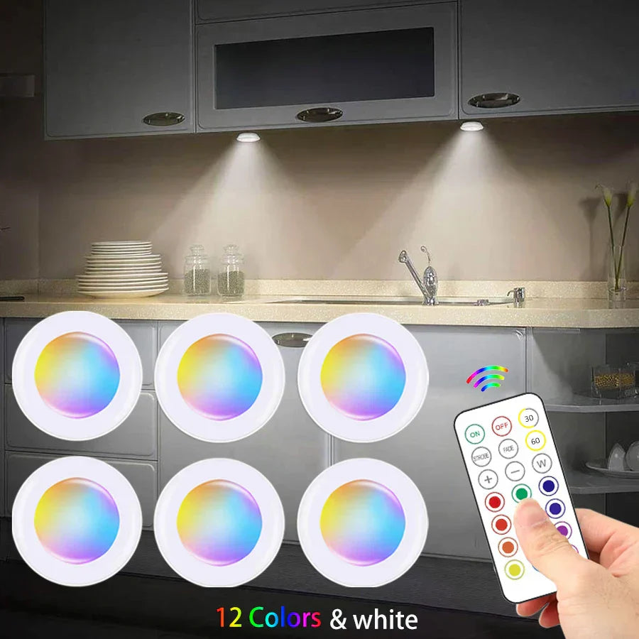 Colorful LED Kitchen Counter Lights - Pexav