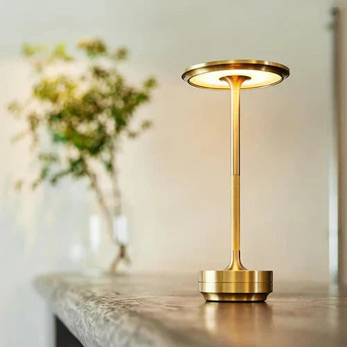 Compact LED Desktop Lamp - Rechargeable GlowBeam - Pexav