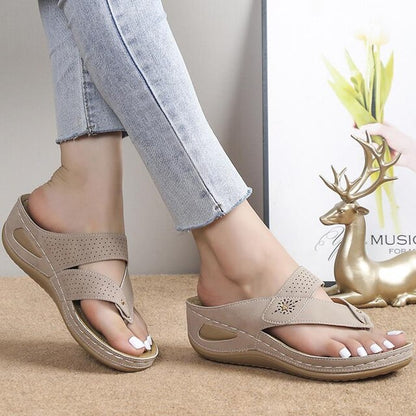 Comfortable Striped Sandals for Women - Pexav