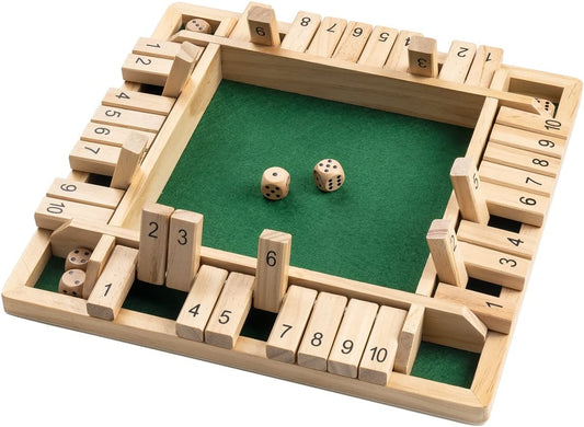 Classic Wooden Math Board Game - Pexav