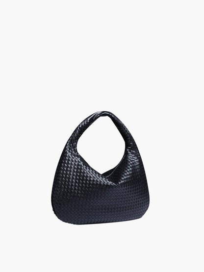 Woven Bag of Unexpected Love - Valentina-Black-One size-Nora Luxe