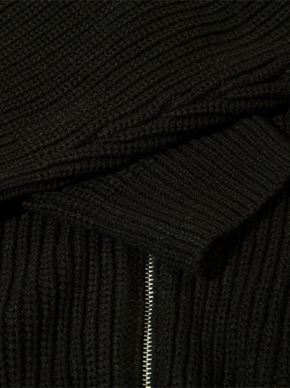 Woven Men's Waistcoat - Gideon-Black-S-Nora Luxe