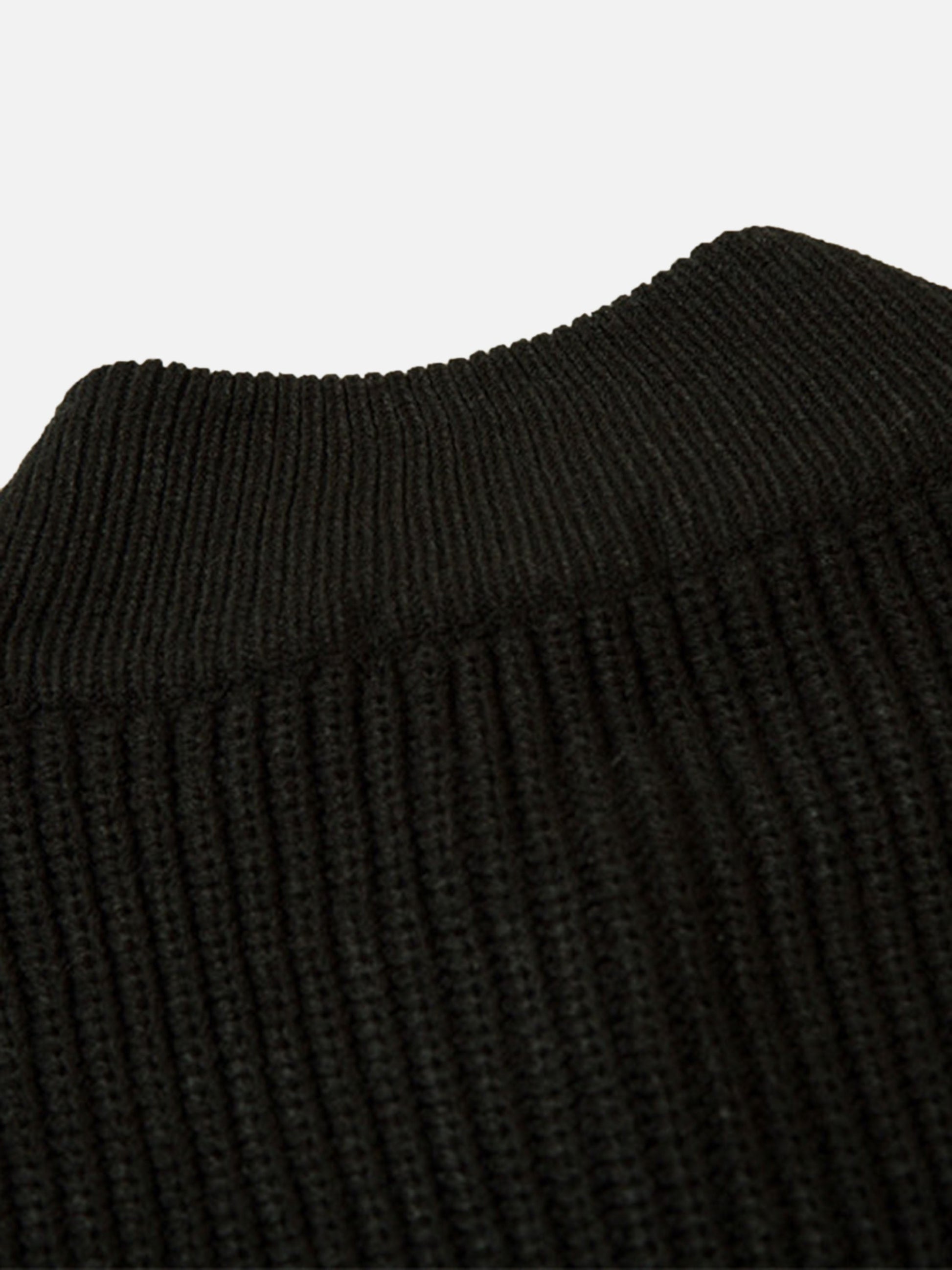 Woven Men's Waistcoat - Gideon-Black-S-Nora Luxe