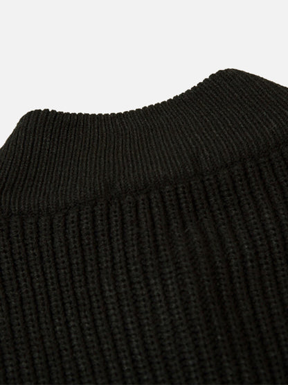 Woven Men's Waistcoat - Gideon-Black-S-Nora Luxe