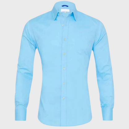 Wrinkle-free Shirt for Men - Milan-Black-XS-Nora Luxe