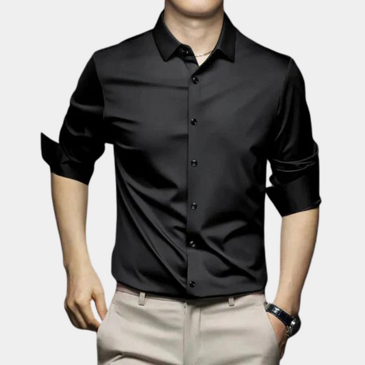 Classic Smooth Fit Men's Dress Shirt - Pexav