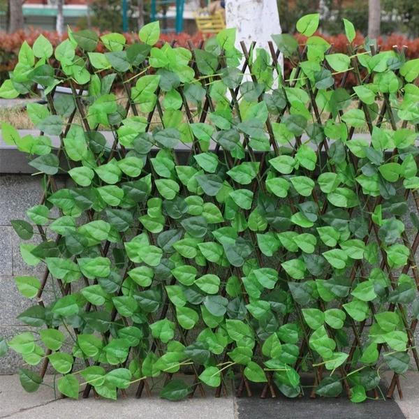 Collapsible Fake Outdoor Plant Border