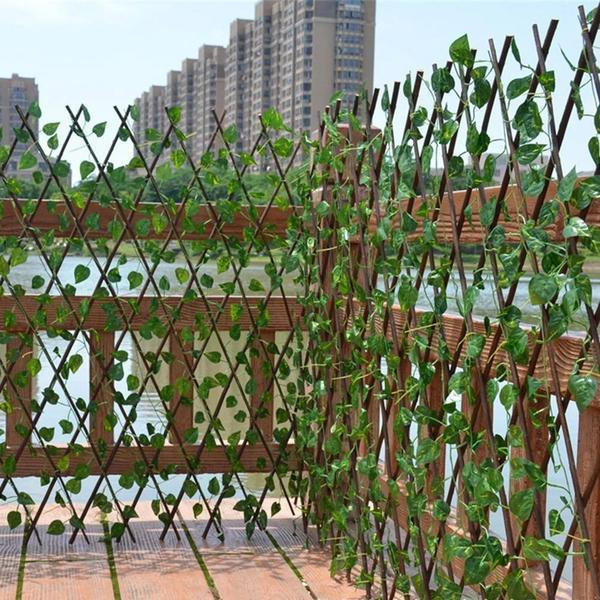 Collapsible Fake Outdoor Plant Border