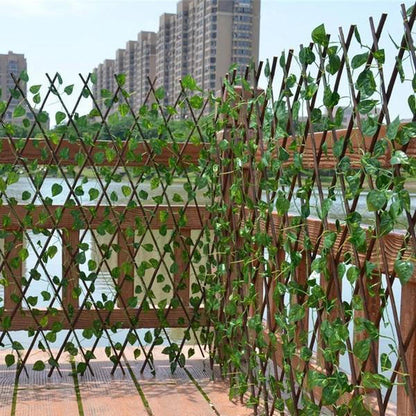 Collapsible Fake Outdoor Plant Border