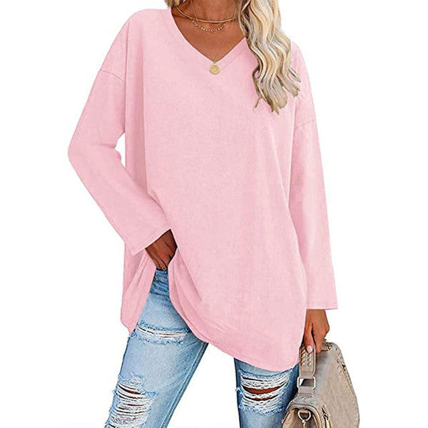 Trendy Low Cut Women's Tee