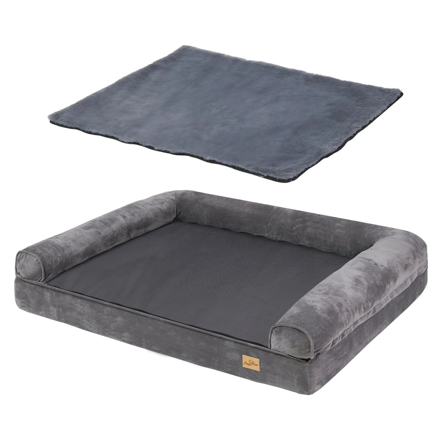 Comfortable Pet Sofa Bed with Removable Washable Cover
