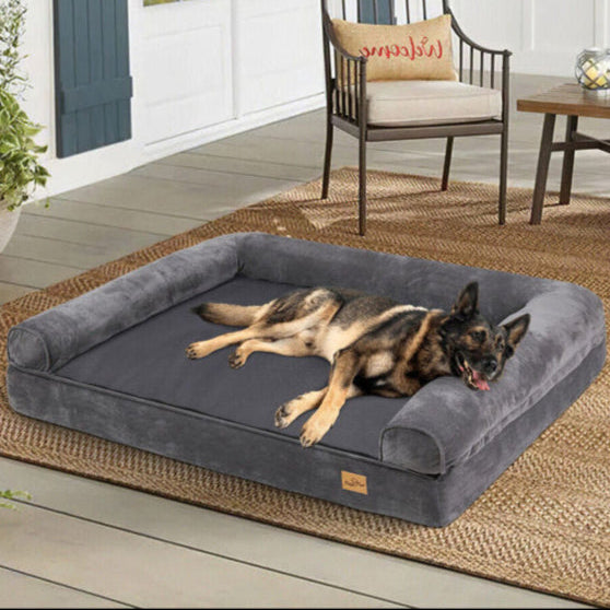 Comfortable Pet Sofa Bed with Removable Washable Cover