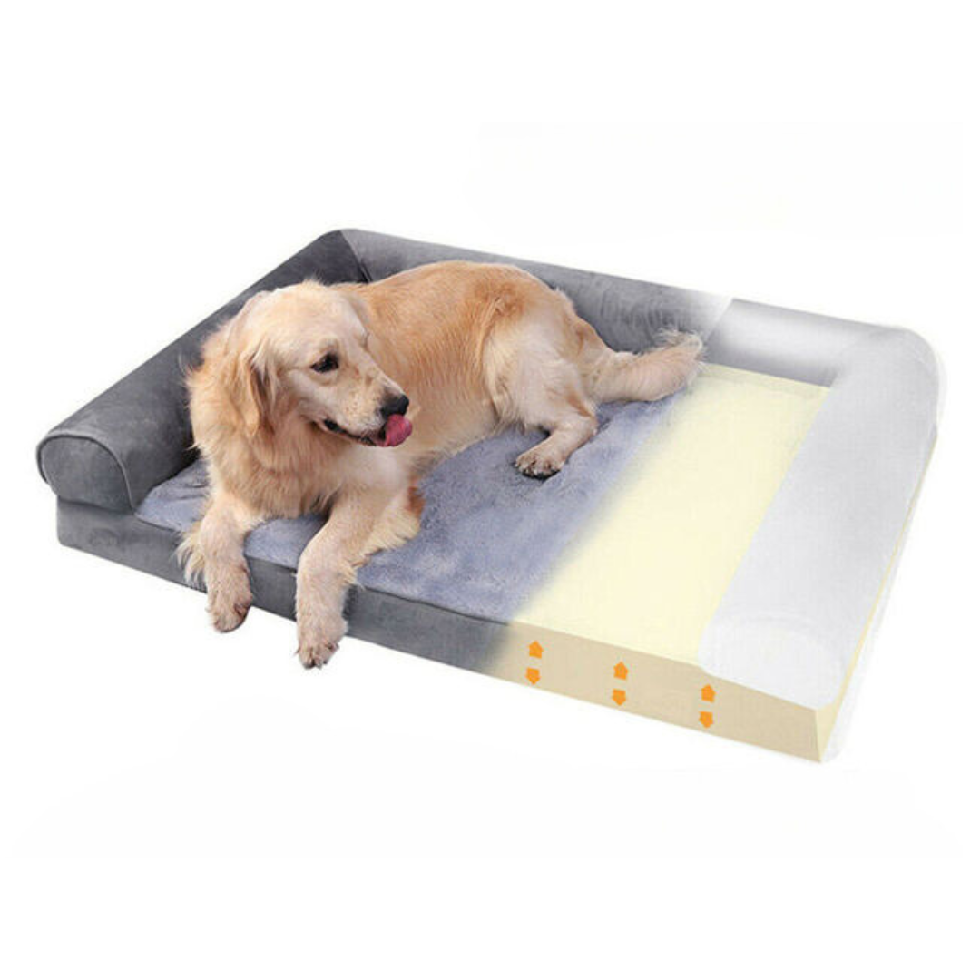 Comfortable Pet Sofa Bed with Removable Washable Cover