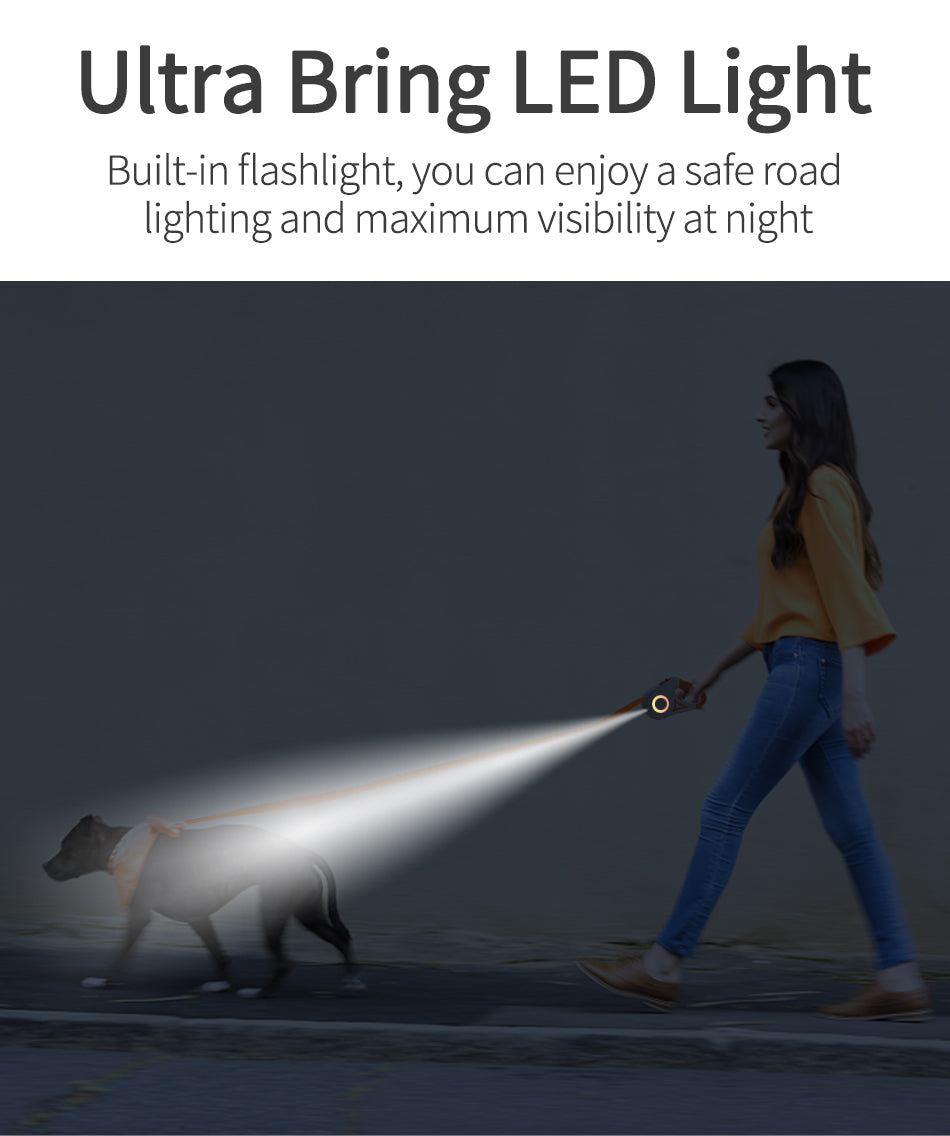 Compact Adjustable Pet Leash