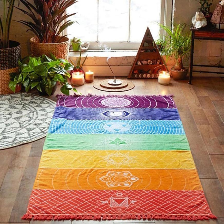 Colorful Chakra Yoga Pants Set - Pexav