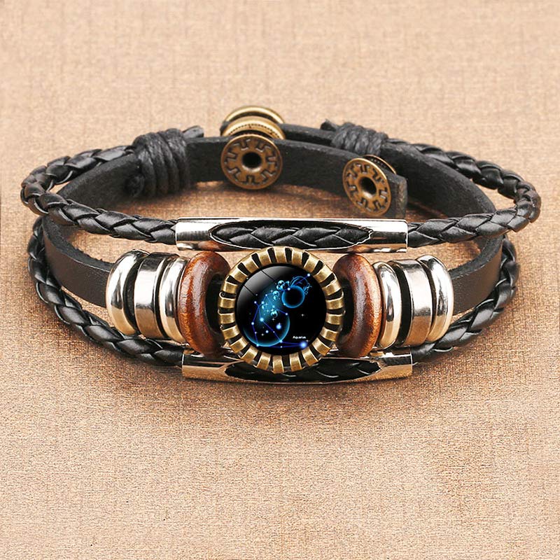 Vintage Star Sign Lyra Bracelet - Pexav
