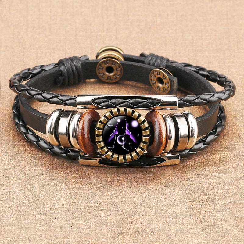 Zodiac Retro Bracelet - Lyra-Gemini-Nora Luxe