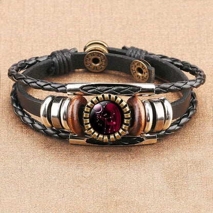 Zodiac Retro Bracelet - Lyra-Virgo-Nora Luxe